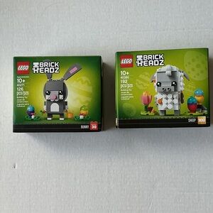 LEGO BrickHeadz Bunny 40271 and Sheep 40380 Sets